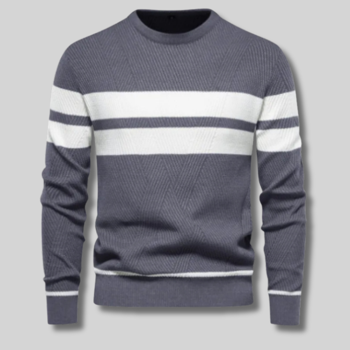 Levi™ – Pull homme classique à rayures