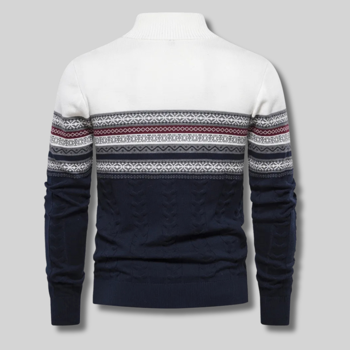Malthe™ - Pull en maille élégant à col montant