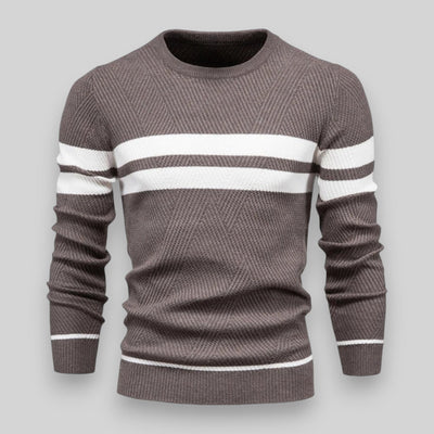 Levi™ – Pull homme classique à rayures