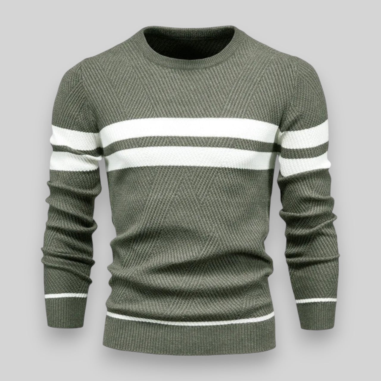 Levi™ – Pull homme classique à rayures