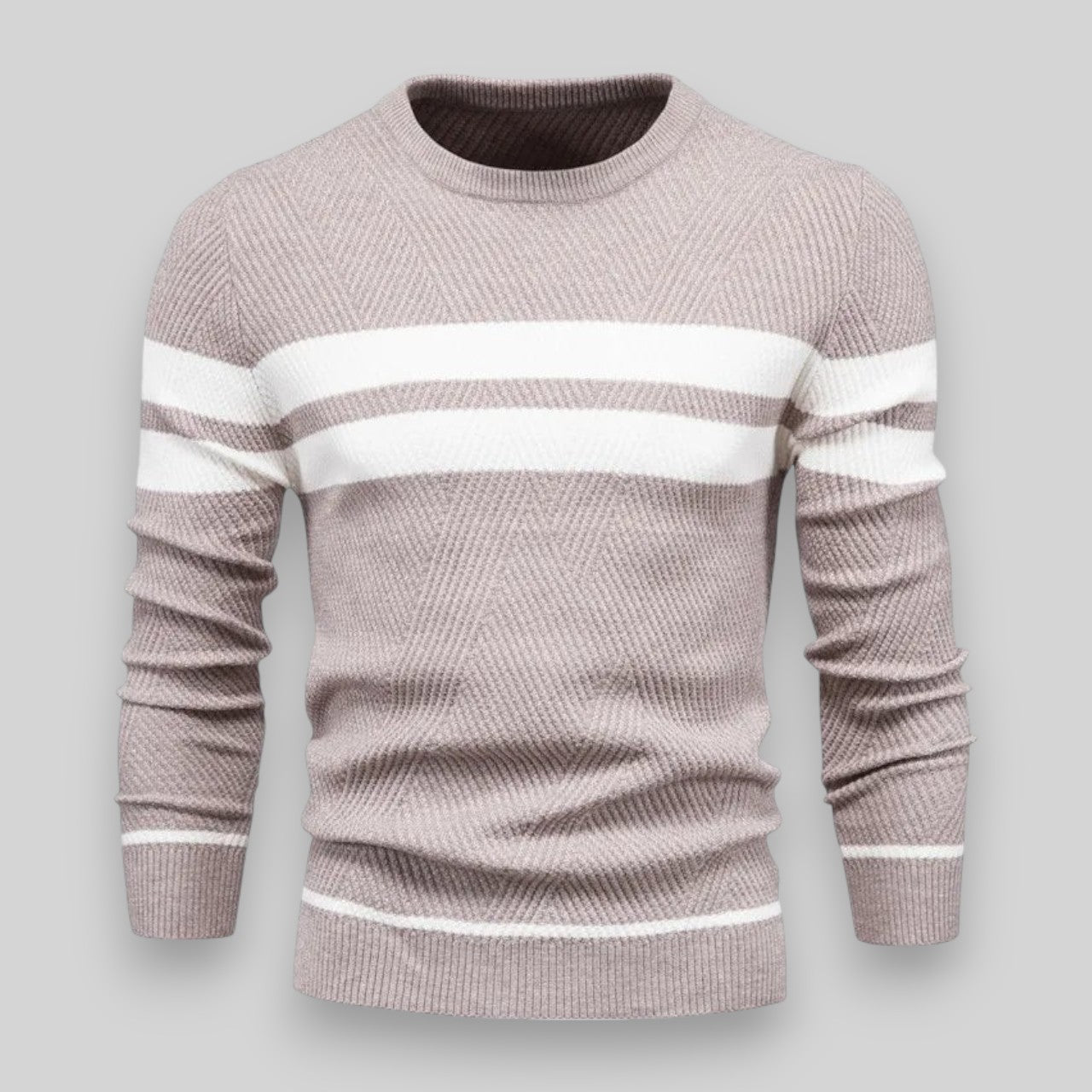 Levi™ – Pull homme classique à rayures
