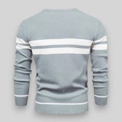 Levi™ – Pull homme classique à rayures