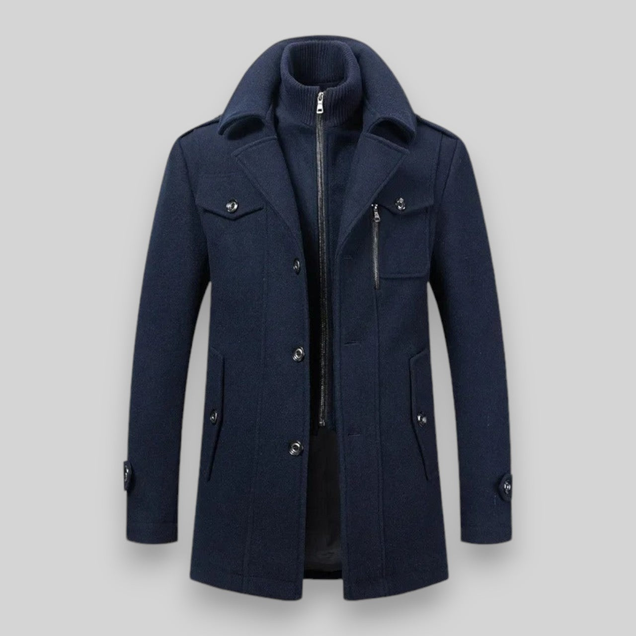 Lucas™ - Manteau homme élégant au style intemporel