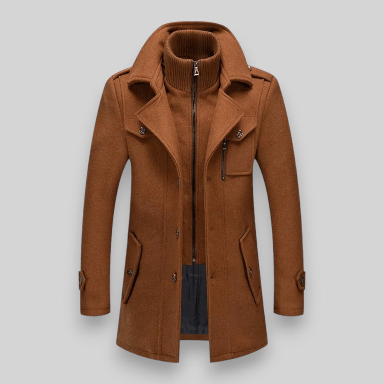 Lucas™ - Manteau homme élégant au style intemporel