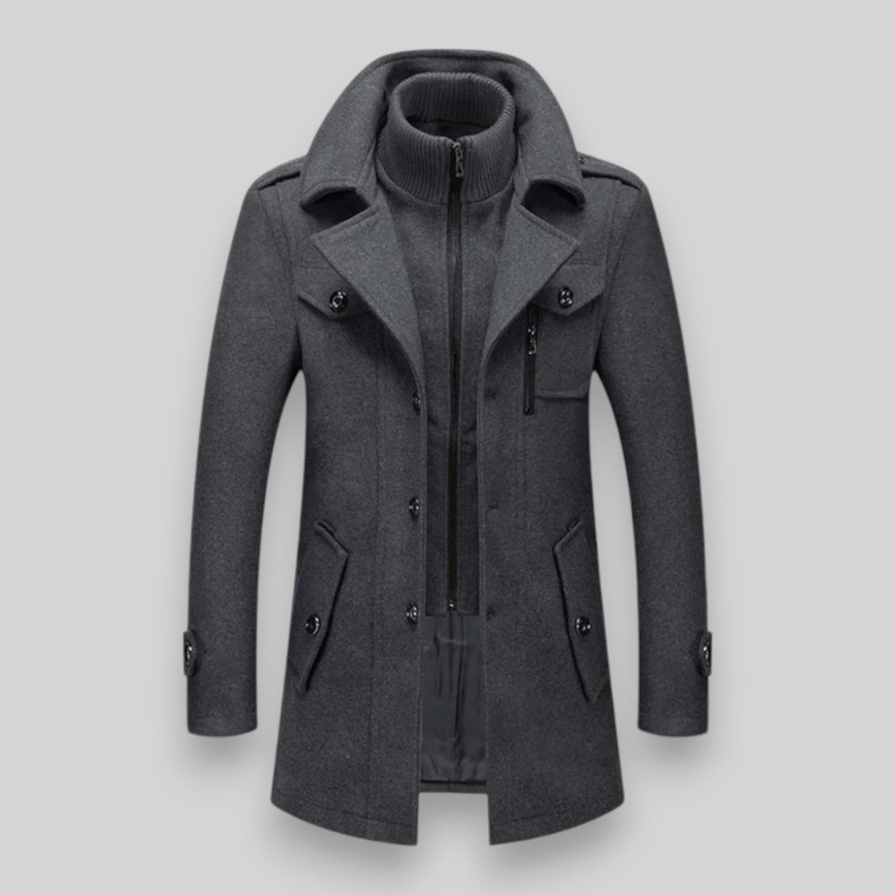 Lucas™ - Manteau homme élégant au style intemporel
