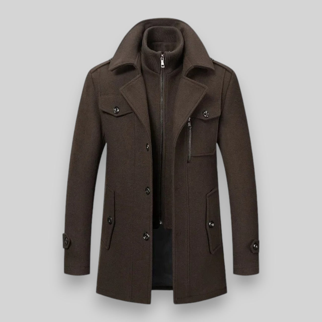 Lucas™ - Manteau homme élégant au style intemporel
