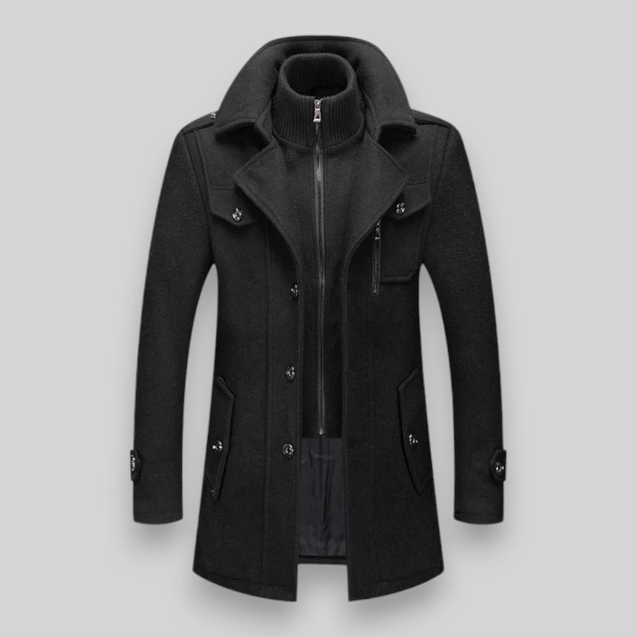 Lucas™ - Manteau homme élégant au style intemporel
