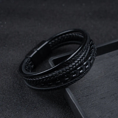 Dash™ - Bracelet en cuir tressé