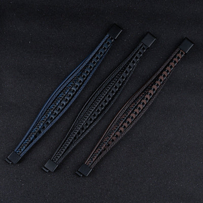 Dash™ - Bracelet en cuir tressé