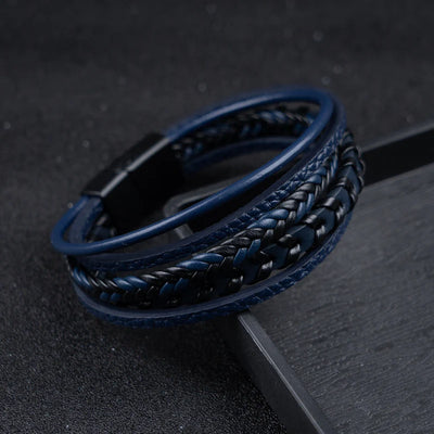Dash™ - Bracelet en cuir tressé