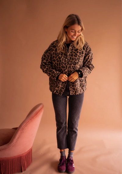 Silline™ - Bomber léopard
