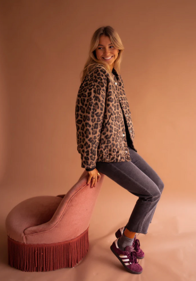 Silline™ - Bomber léopard