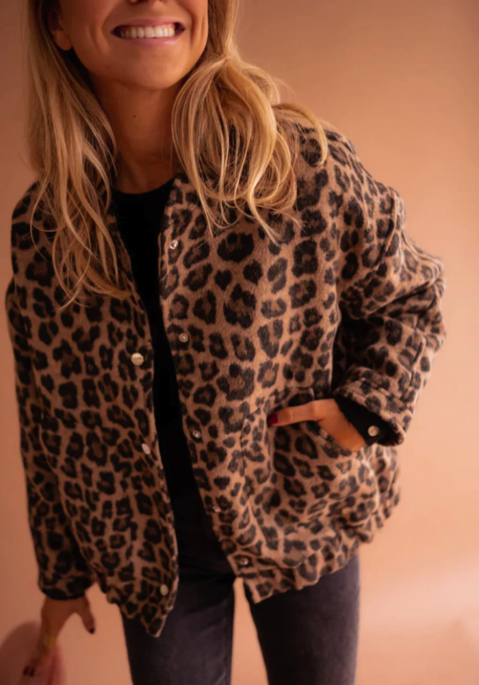 Silline™ - Bomber léopard