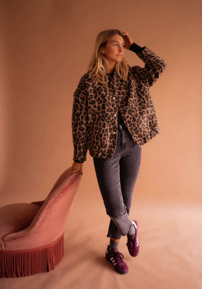 Silline™ - Bomber léopard