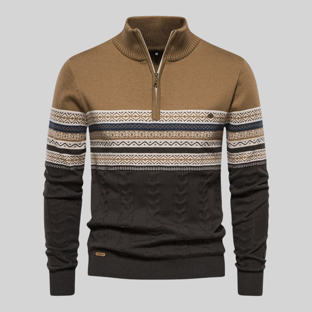 Malthe™ - Pull en maille élégant à col montant