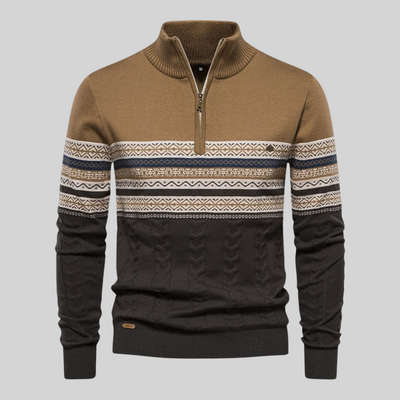 Malthe™ - Pull en maille élégant à col montant