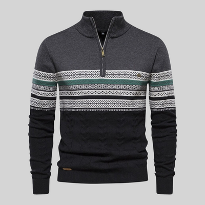 Malthe™ - Pull en maille élégant à col montant