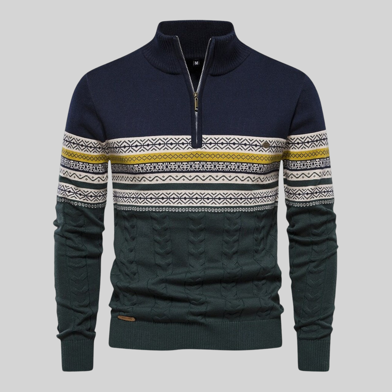 Malthe™ - Pull en maille élégant à col montant