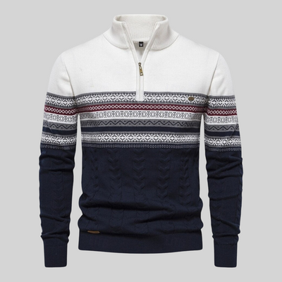 Malthe™ - Pull en maille élégant à col montant