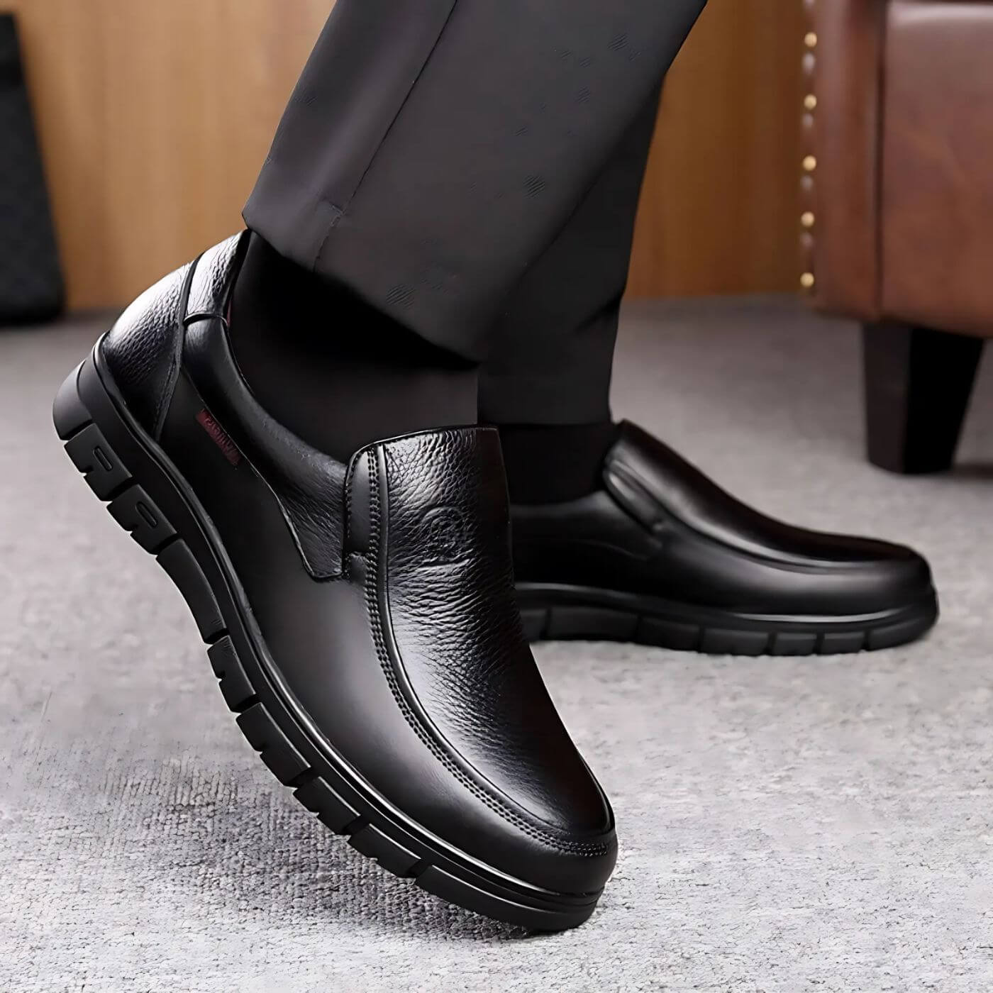 Leo™ - Chaussure homme en cuir