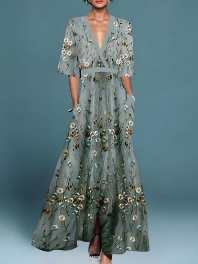 Marchelle™ - Robe Fleurie Élégante