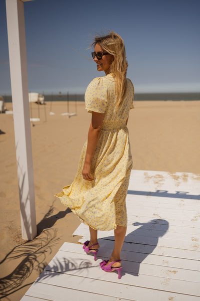 Lotte™ - Robe jaune légère