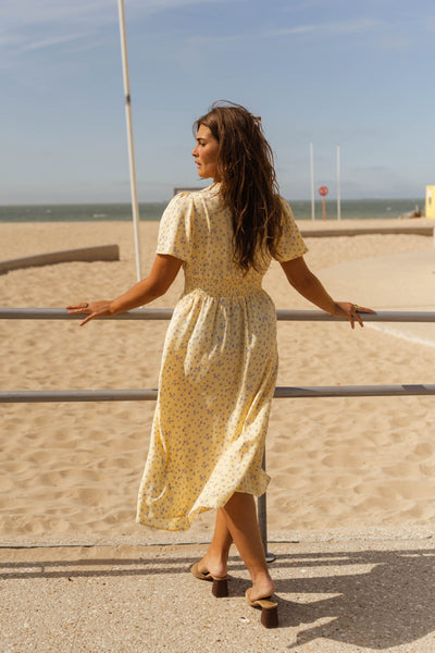 Lotte™ - Robe jaune légère