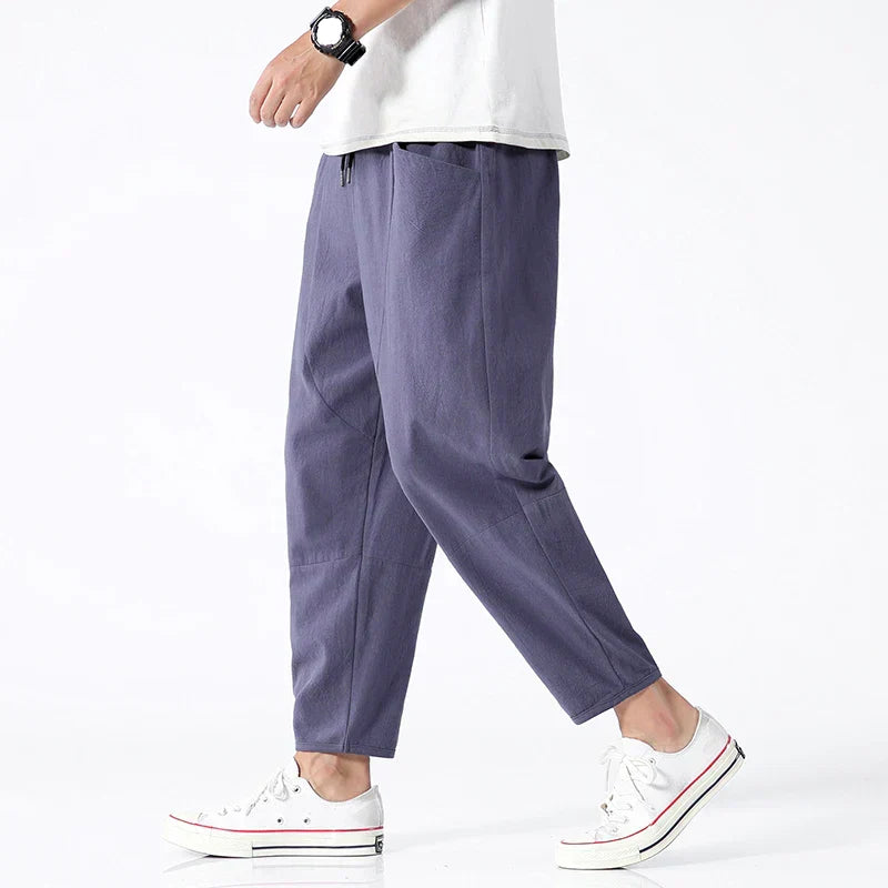Merle™ - Pantalon en Coton Léger et Aéré