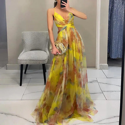 Alvara™ - Maxi-robe fleurie envoûtante