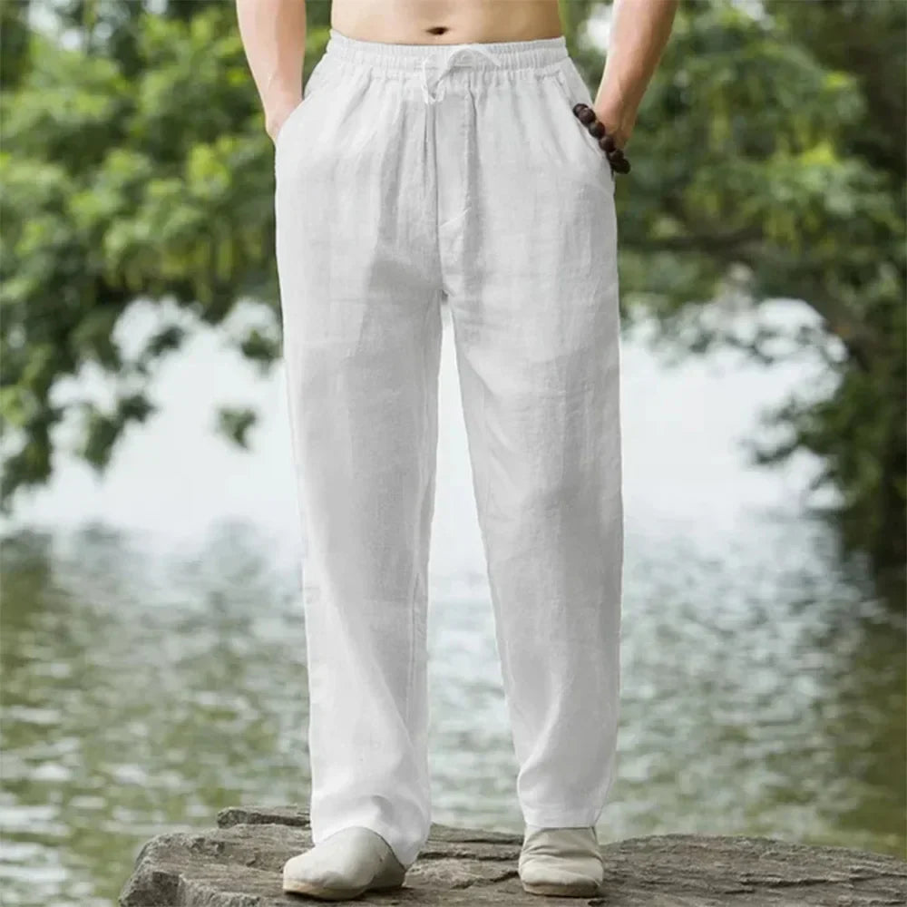 Michel™ - Pantalon en Lin Léger et Aéré