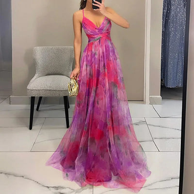 Alvara™ - Maxi-robe fleurie envoûtante