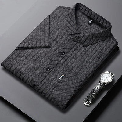 Edgard™ - Polo business à rayures discrètes