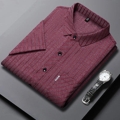 Edgard™ - Polo business à rayures discrètes