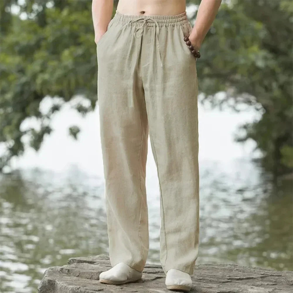 Michel™ - Pantalon en Lin Léger et Aéré