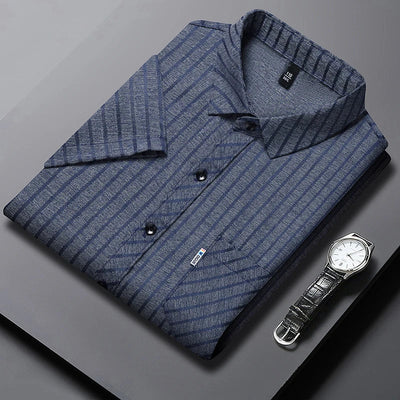 Edgard™ - Polo business à rayures discrètes