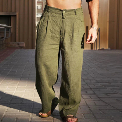 Dennie™ - Pantalon en Coton Léger et Aéré