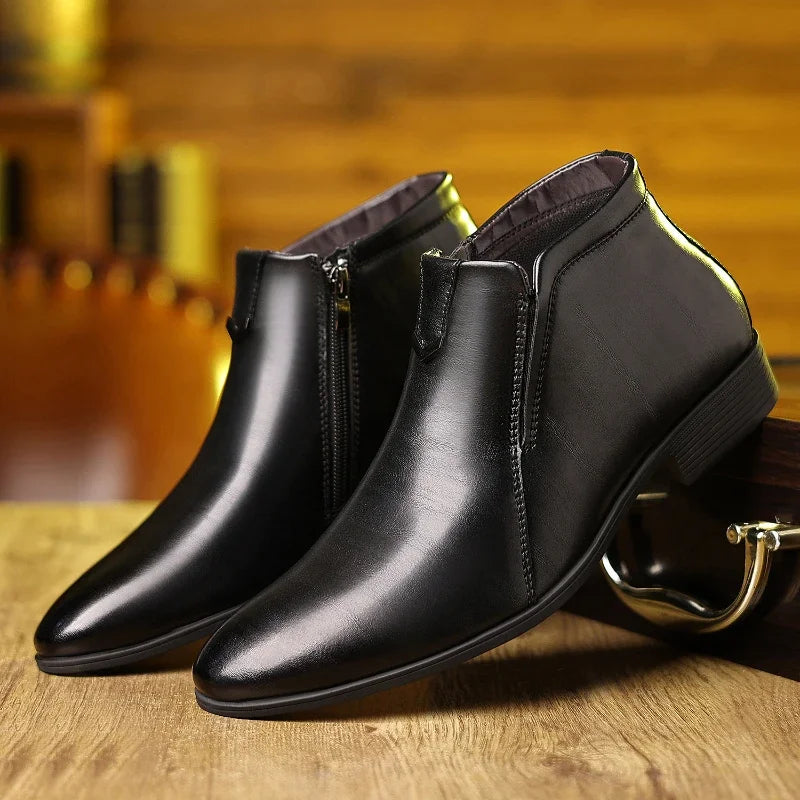 Jens™ - Bottines en cuir