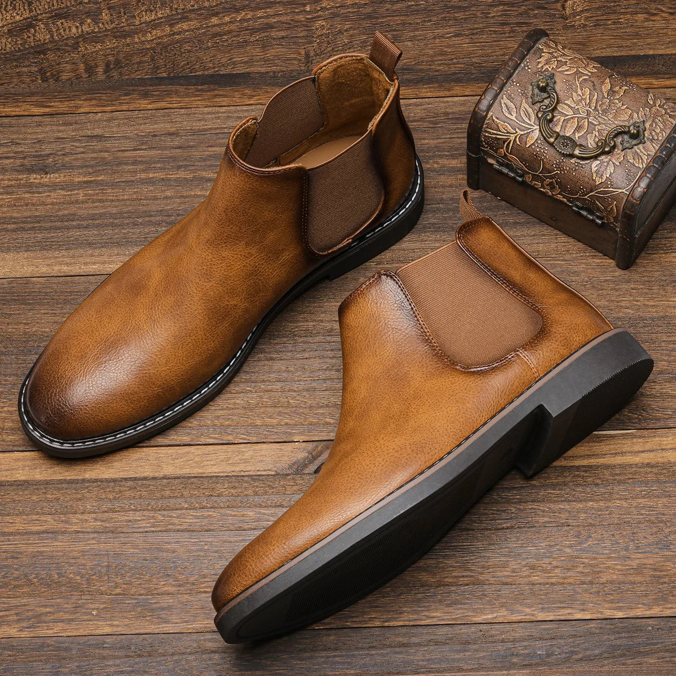 Vincent™ -  Bottes en cuir