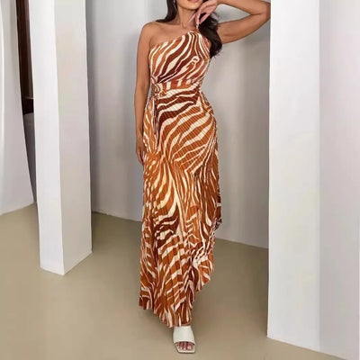 Miri™ - Robe Asymétrique Sans Manches