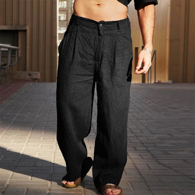 Dennie™ - Pantalon en Coton Léger et Aéré