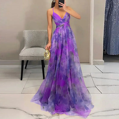 Alvara™ - Maxi-robe fleurie envoûtante