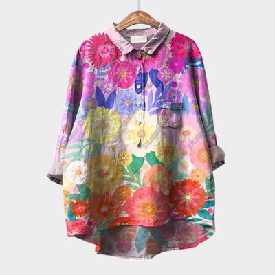 Abella™ - Blouse légère aux couleurs estivales