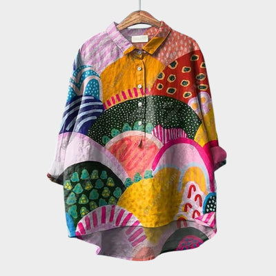 Abella™ - Blouse légère aux couleurs estivales