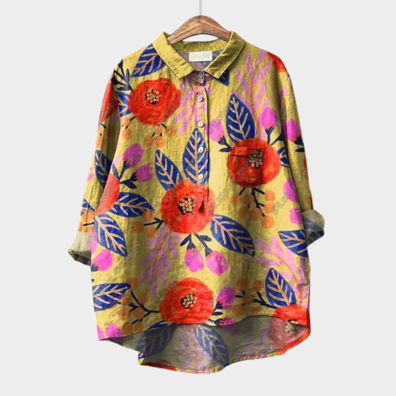 Abella™ - Blouse légère aux couleurs estivales