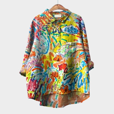 Abella™ - Blouse légère aux couleurs estivales