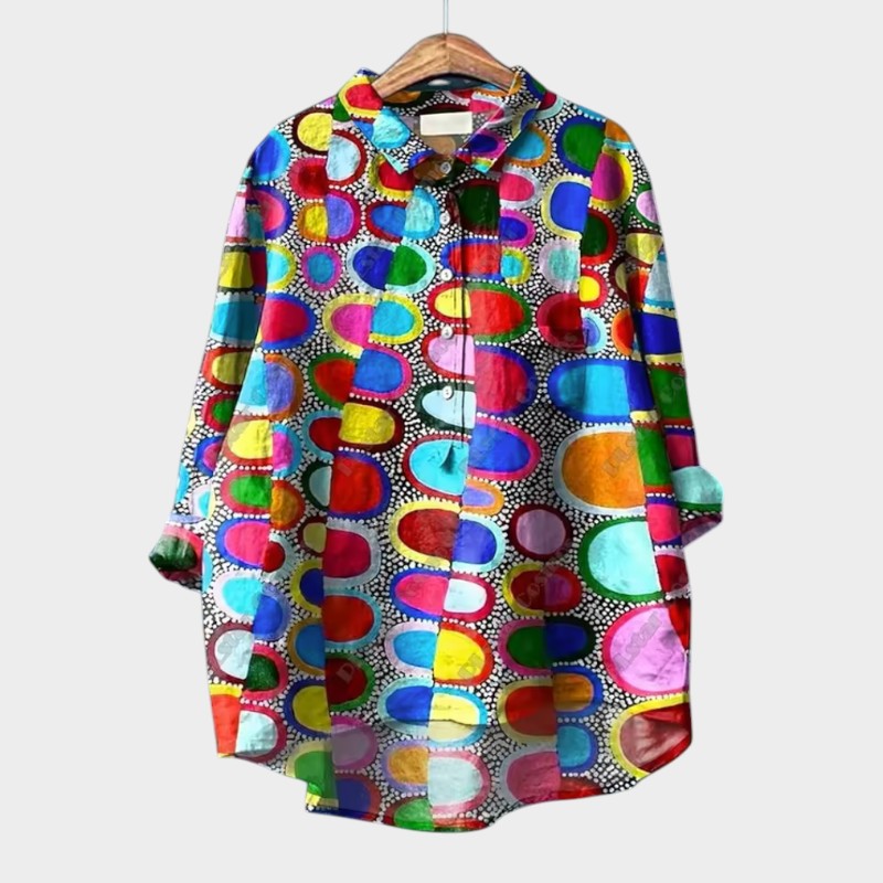 Abella™ - Blouse légère aux couleurs estivales