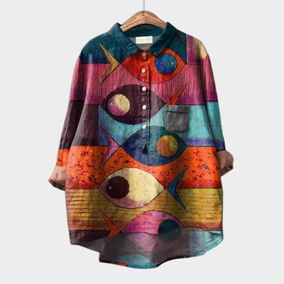 Abella™ - Blouse légère aux couleurs estivales