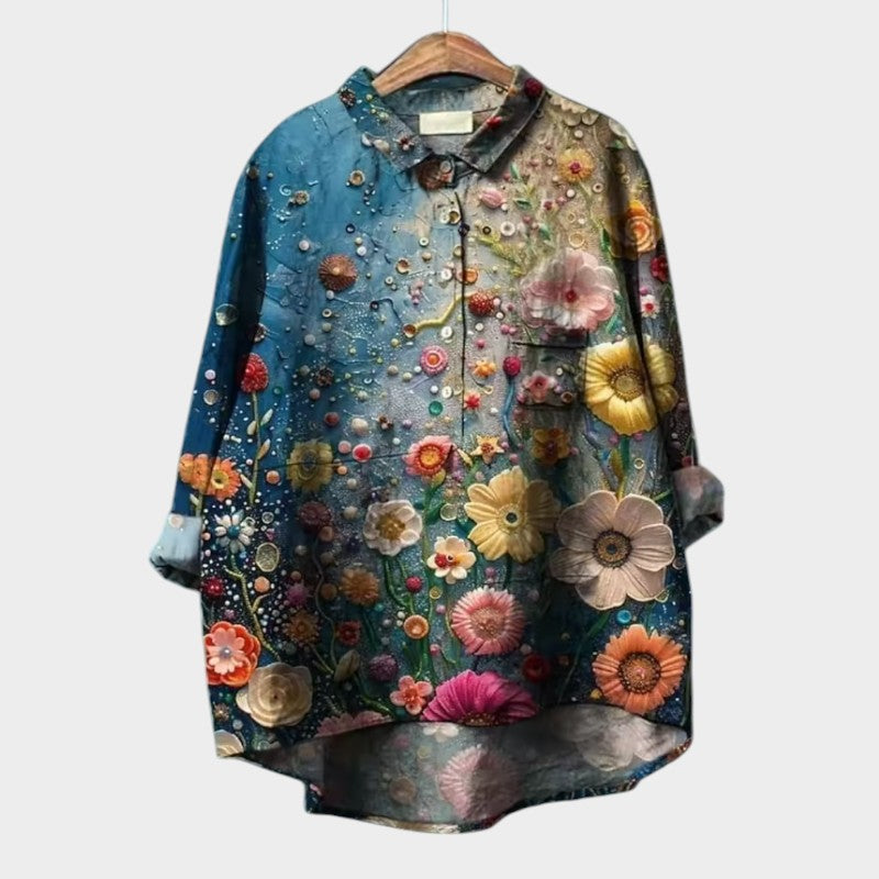 Abella™ - Blouse légère aux couleurs estivales