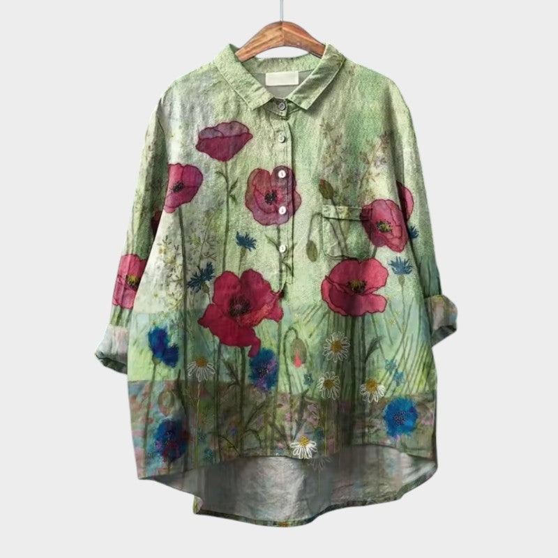 Abella™ - Blouse légère aux couleurs estivales