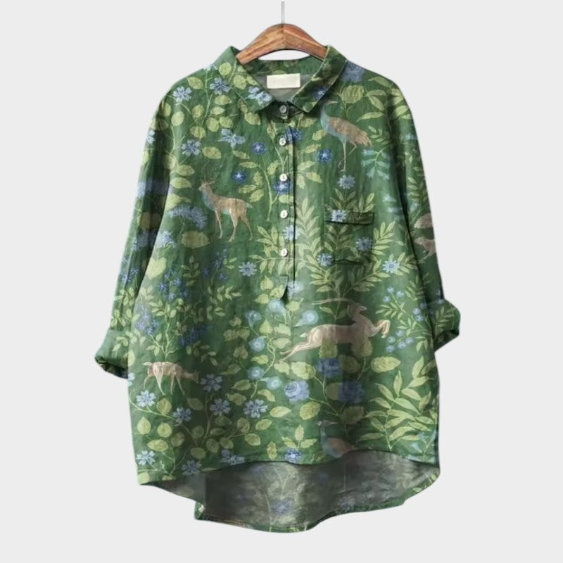 Abella™ - Blouse légère aux couleurs estivales